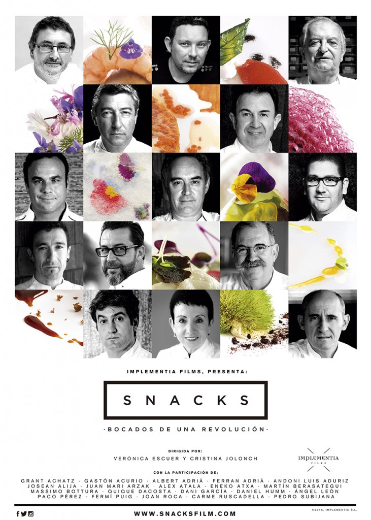 «Snacks, bocados de una revolución» el documental de la generación que ha cambiado la cocina española